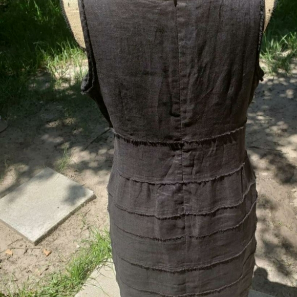 Talbots Black Linen Dress - Picture 7 of 10